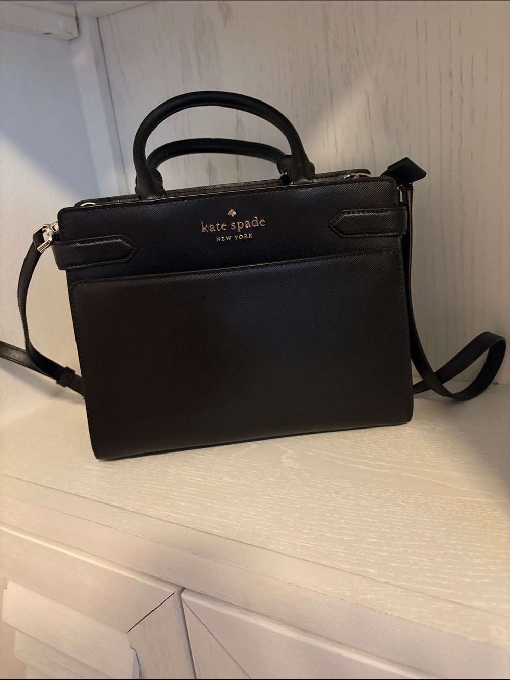 Kate Spade Black Staci Satchel